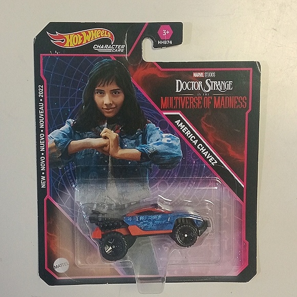 Hot Wheels Toys Authentic Hot Wheels America Chavez Character Cars